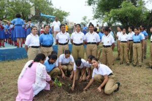 Tree Plantation by NCC Cadets