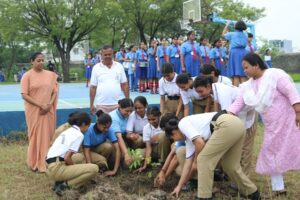 Tree Plantation by NCC Cadets