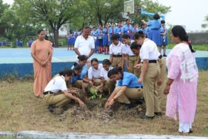 Tree Plantation by NCC Cadets